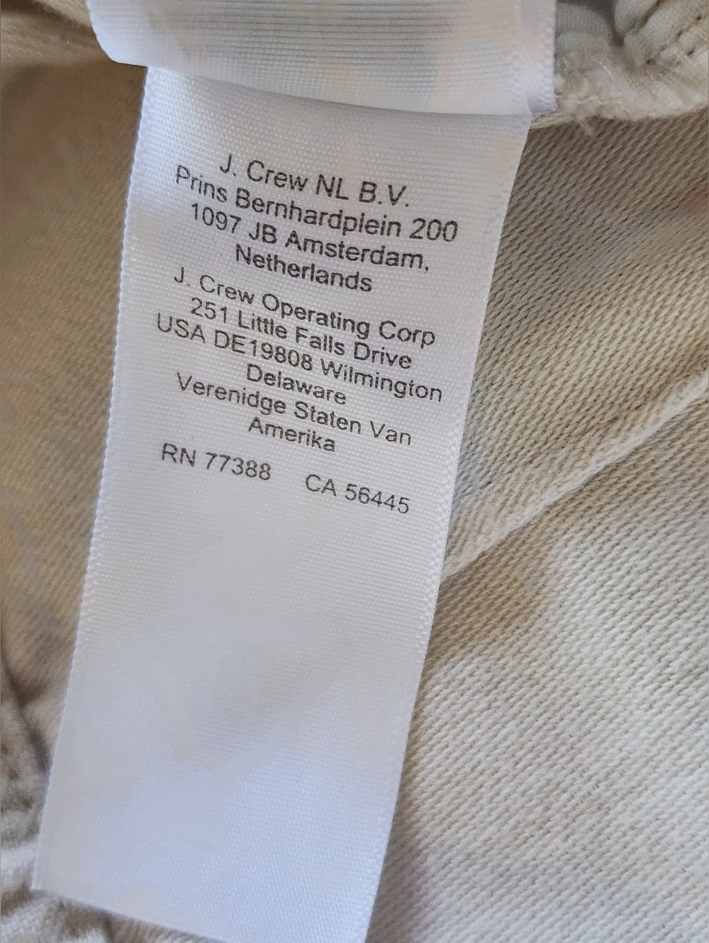 J.CREW | Coastal Beach | Cream Belted Wide Leg Pants | Size 12 - Picture 8 of 8